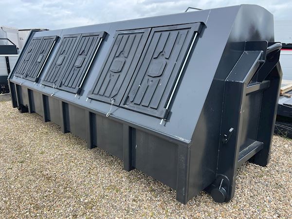 Scancon SL5015 - 5000mm lukket container 19m3, Lukket affaldscontainer
