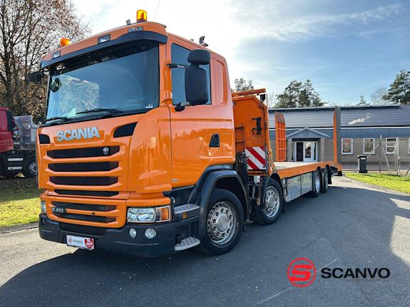 Scania G410 LB 8X2*6 HLB - Hiab X- Hiduo 188E3 kran Autotransport - 1