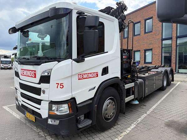 Scania P 420 B 6x2 NB - Hiab X-Hipro 192 E4, Hejs/kran