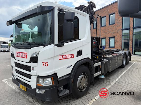 Scania P 420 B 6x2 NB - Hiab X-Hipro 192 E4 Hejs/kran - 1