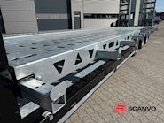 Hangler 13,4 mtr Agro Line maskintrailer med hjulbrønde Autotransport - 10