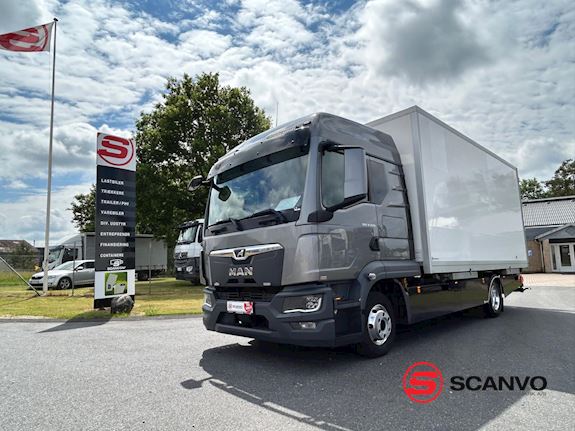 MAN TGL 8-220 4x2 BL incl. 2 stk veksellad Fast kasse - 1