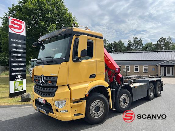 Mercedes-Benz Arocs 3248 (L8x4/4) - HMF 2820K6 Aftagelig kran Hejs/kran - 1