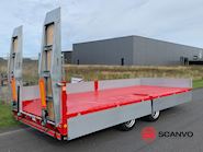 Hangler TPS-H 140 2 akslet kærre med ramper Maskintransport - 4