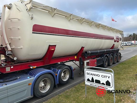 Interconsult 64m3 STRT1-64CA med tip Silotrailer - 1