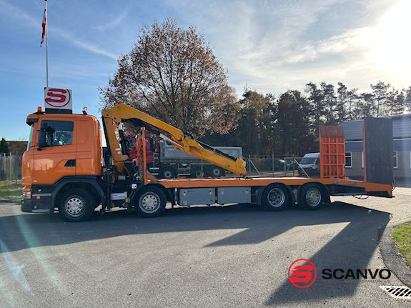 Scania G410 LB 8X2*6 HLB - Hiab X- Hiduo 188E3 kran Kran/Fast lad - 1