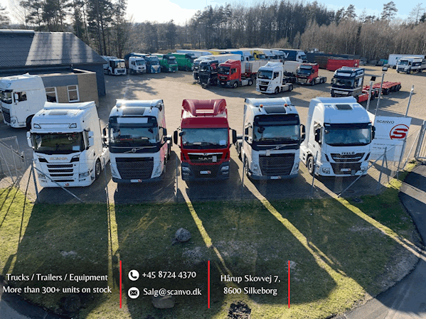 Volvo FM370, Kran/Fast lad