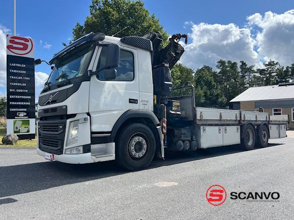 Volvo FM370 med 7700mm lad og frontmont. Crane trucks - 1