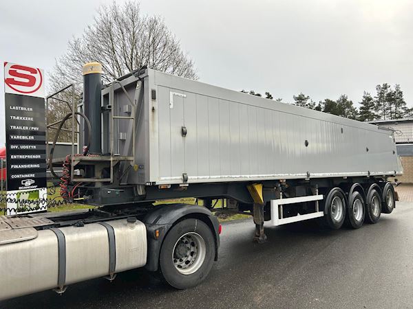 CMT 36m3 alu kasse - aut presenning, Tip
