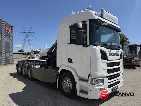 Scania R590 B 8x4 NB Container system/crane - 1