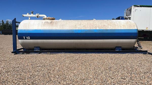Diverse 8000 ltr Ståltank, Tankopbygning