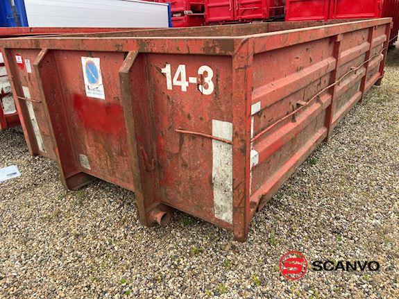 HC-Container S5514 - 5500 mm - 14m3 Åben - 1