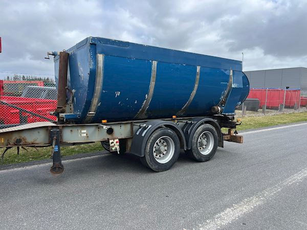 Kel-Berg 18 ton - rundbue alu kasse + Hardox, Rundbue isoleret
