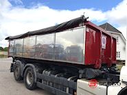 DC-Container 5,95 mtr 2-delt pendel - isoleret asfalt Pendel - 2