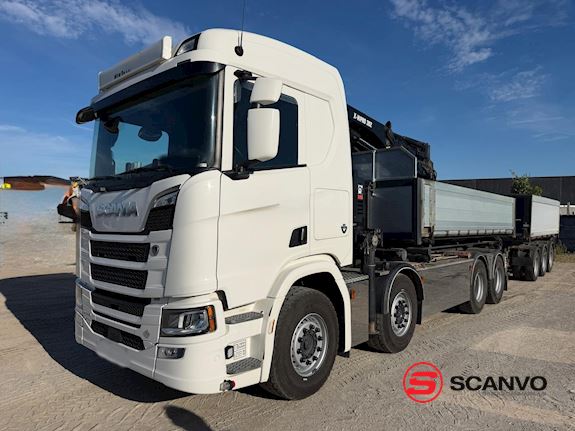 Scania R660 8x4 tandemløft Hejs/kran - 1