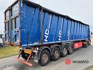 Kel-Berg T363V 12,45 mtr Hardox 72m3 stål kasse Kippanhänger - 3