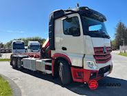 Mercedes-Benz Actros 2545 - HMF 1420K4 Abroller/Kran - 5