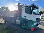 Mercedes-Benz Arocs 3246 LK 8X4 - HMF 3220RCS Container system/crane - 3