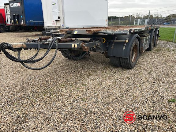 NOPA PTC240 til 6000 - 6500 mm container Behältertransportanhänger - 1