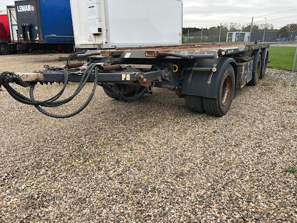 NOPA PTC240 til 6000 - 6500 mm container, Behältertransportanhänger