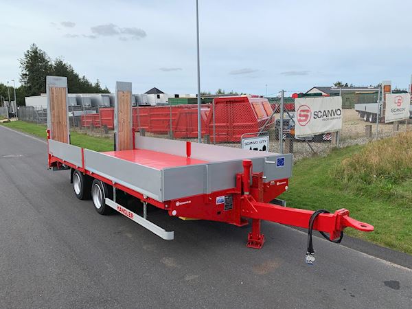 Hangler TPS-H 140 2 akslet kærre med ramper, Maskintransport