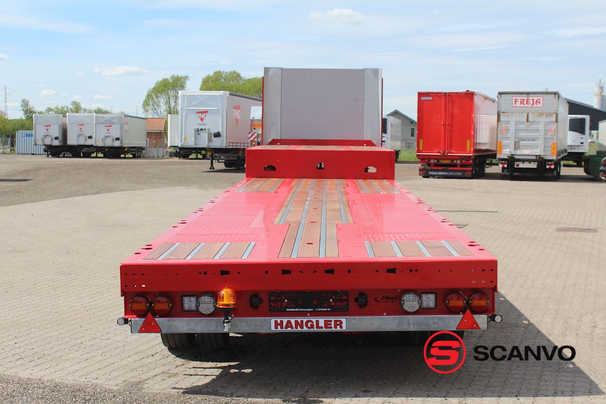 Hangler Hangler SVS 580 T 4 akslet nedbygget Low loader - Scanvo Trucks Danmark A/S