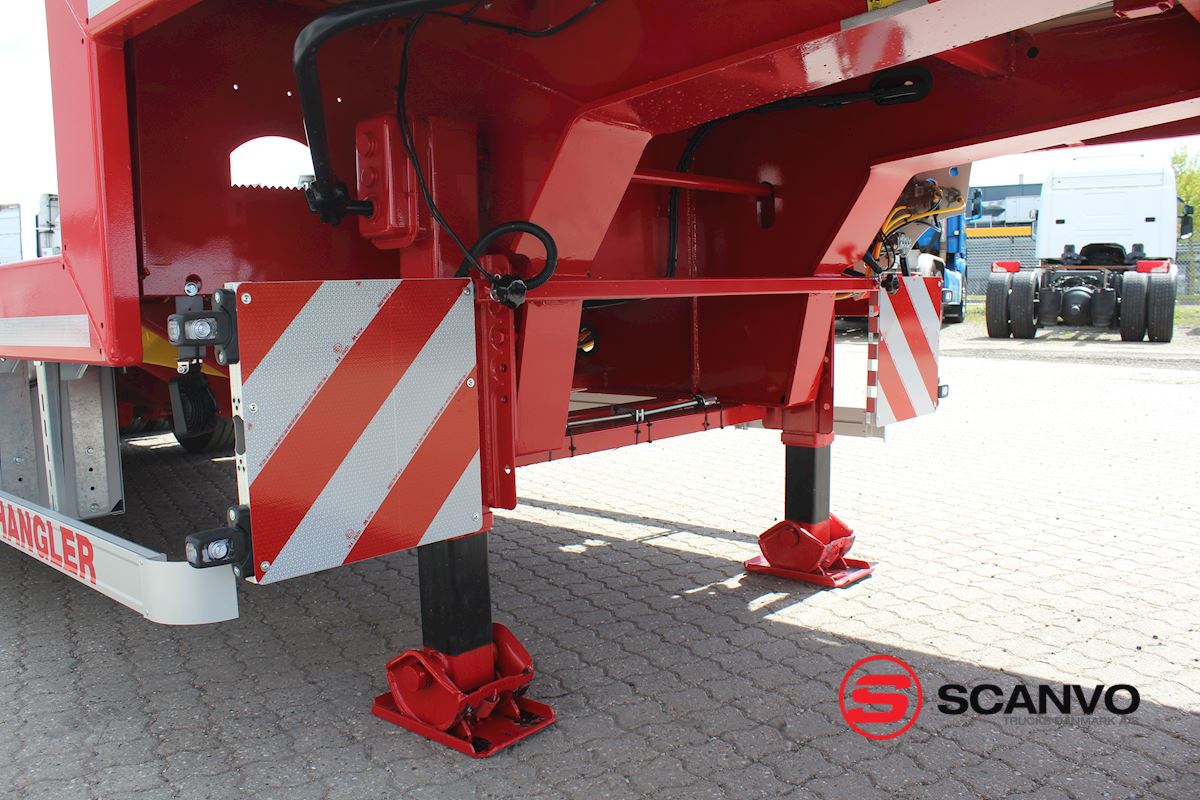 Hangler Hangler SVS 580 T 4 akslet nedbygget Low loader - Scanvo Trucks Danmark A/S