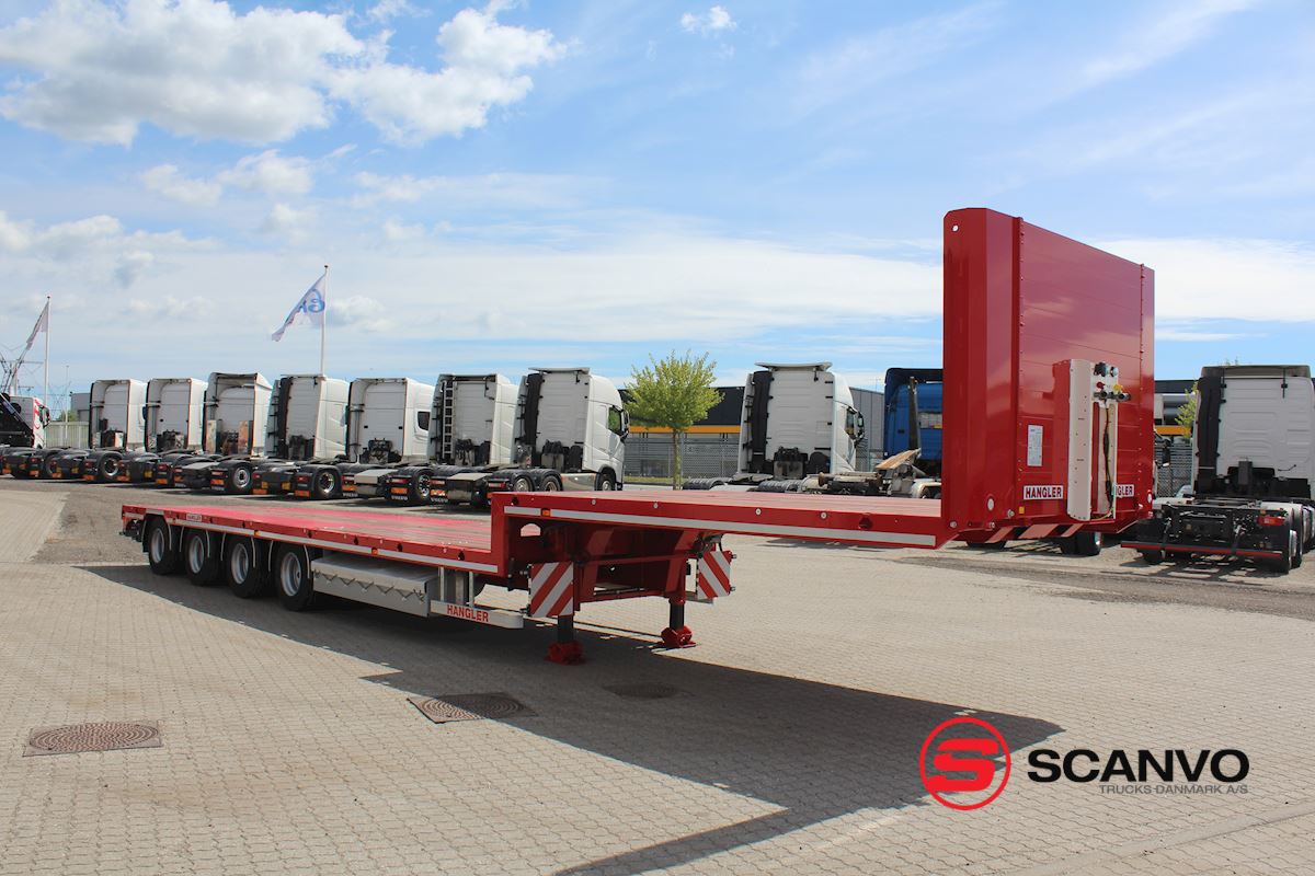 Hangler Hangler SVS 580 T 4 akslet nedbygget Low loader - Scanvo Trucks Danmark A/S