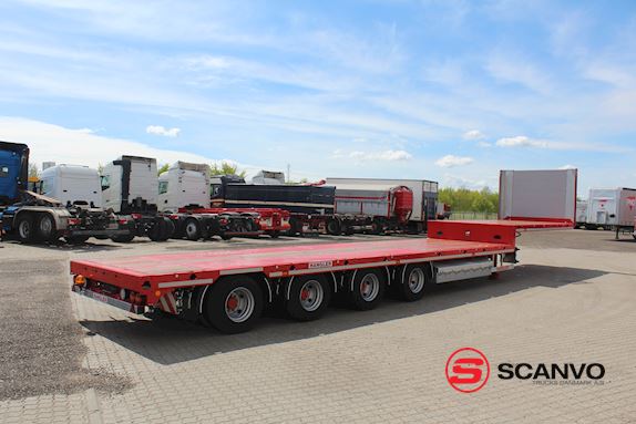 Hangler SVS 580 T 4 akslet nedbygget Low loader - 1