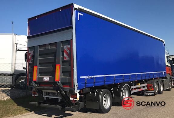 Hangler SZS-H380 27-pallers city gardintrailer med lift City-Anhänger - 1