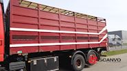 Lasto 7,6 mtr dyretransport m/dobbelt dæk og læsser Schweinetransport - 3