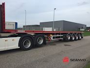 Hangler SVS 480 RH 200 4 akslet sværlast ligeud trailer open - 8